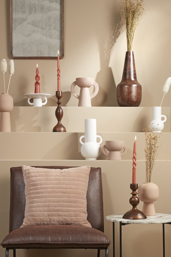 In The Mood Collection Balboa Coussin décoratif - L45 x B45 cm - Beige