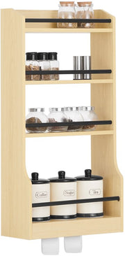 SoBuy KCR12-N Support mural - Etagère multifonctionnelle pour la salle de bain et la cuisine
