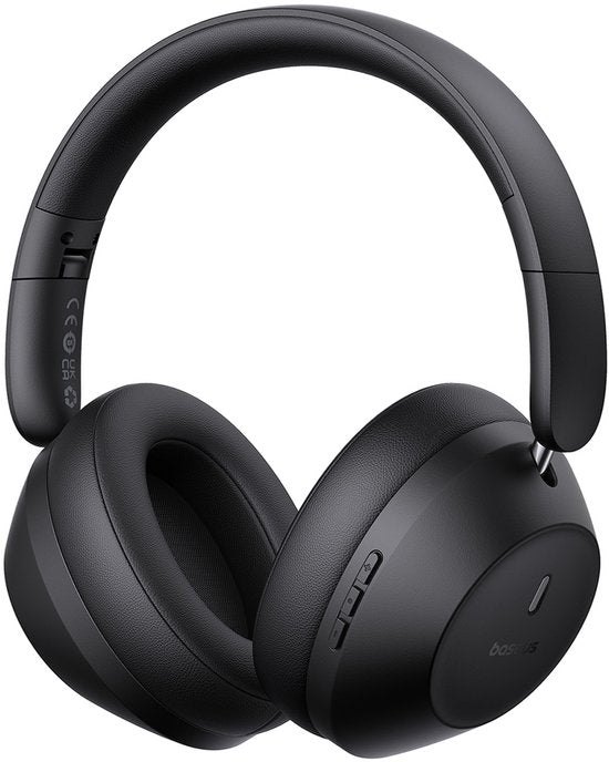 Casque Bluetooth Baseus Bass 30 Max, casque sans fil - Casque circum-auriculaire - 50 heures d'autonomie, Bluetooth 5.3, noir