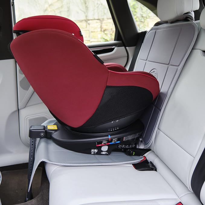 Protection de siège auto Prince Lionheart – 2 pièces – Universelle – Imperméable – Grise