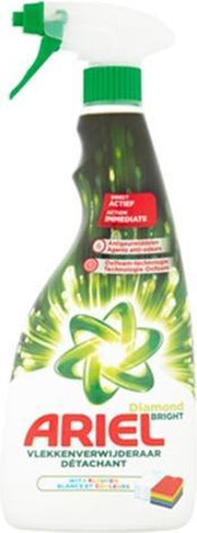 Ariel Diamond Bright - Détachant liquide - Linge blanc et de couleur - 30 lavages