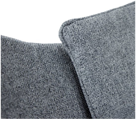 Bo-Camp - Urban Outdoor - Fauteuil de détente - Wembley - M - Nika - Gris