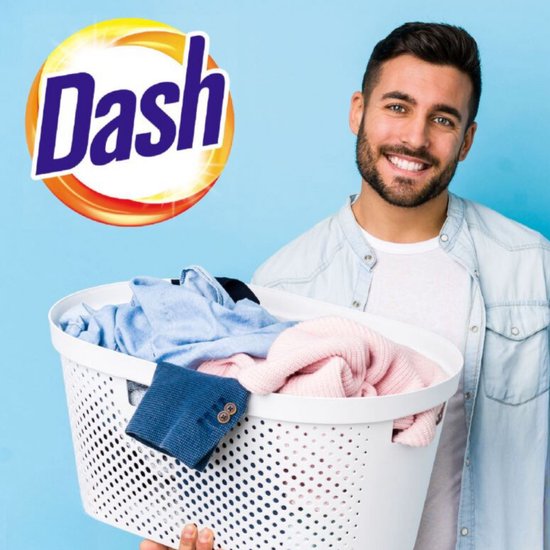 Dash 2w1 - Lessive - Protection des couleurs - 50 lavages - 2,25 l