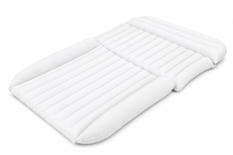 Matelas gonflable Coast pour voiture - Modèle réversible - Pompe et sac de transport inclus - 190 x 130 cm Gris