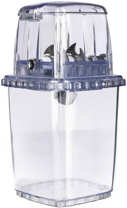 Secret de Gourmet Broyeur à glace / concasseur à glace - avec couvercle - transparent - manuel