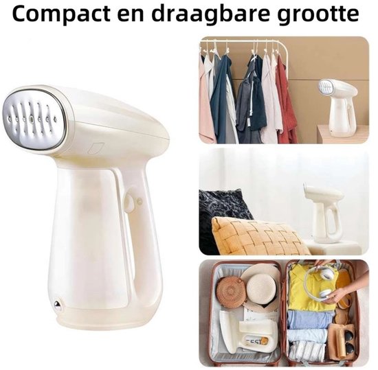 Défroisseur à vapeur Bear 1300 W – Défroisseur portable avec option aromatique – Réservoir de 230 ml – Chauffage rapide et vapeur puissante – Pour tous les tissus