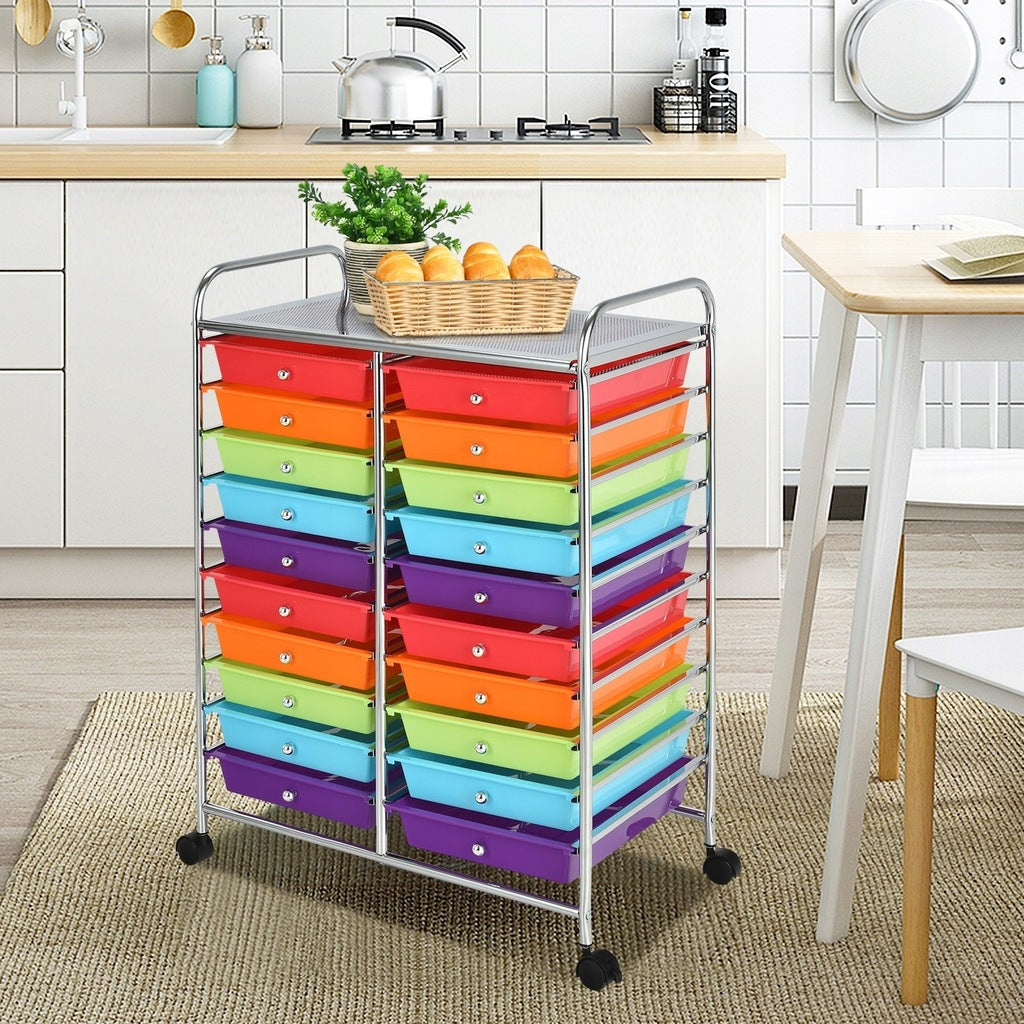 Coast Organizer - 20 tiroirs - 4 roulettes - 88 x 64 x 39cm