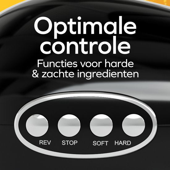 KitchenBrothers Slowjuicer XL - Presse-agrumes - Presse-légumes et fruits - Alimentation 43 mm et 70 mm - 500 ml - Noir