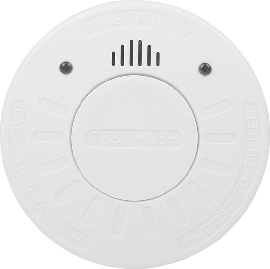 Smartwares FSM-12503 - Détecteurs de fumée, lot de 3, 85 dB - Batterie et capteur d'une durée de vie de 10 ans - Label Q - Détecteur d'incendie