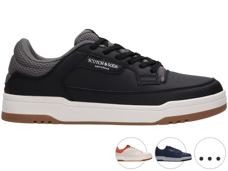 Baskets Scotch & Soda Crout - Design sportif et élégant - taille 42 - Vert/Crème