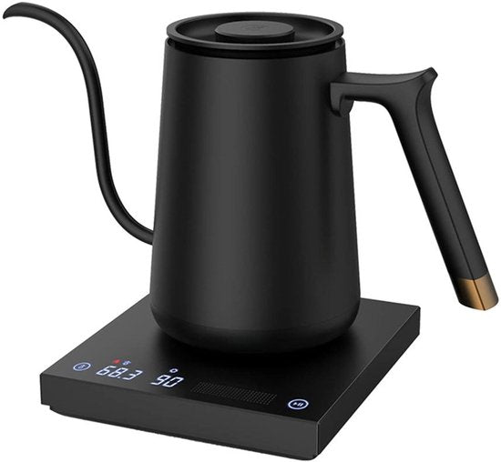 Bouilloire électrique Timemore Fish Smart, 0,6 l, 1 000 W, noire