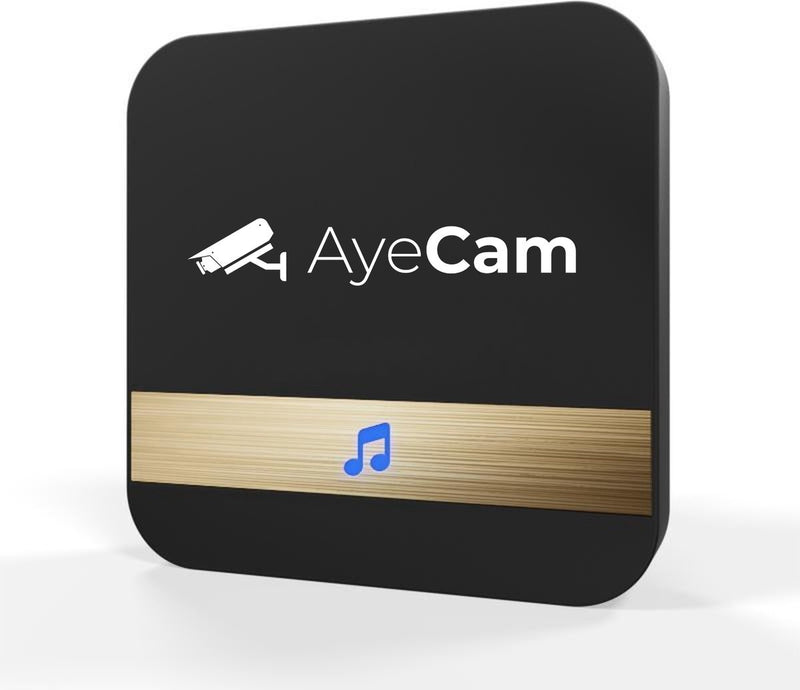 Carillon sans fil AyeCam - pour sonnette vidéo AyeCam - 1 pièce - Manuel néerlandais