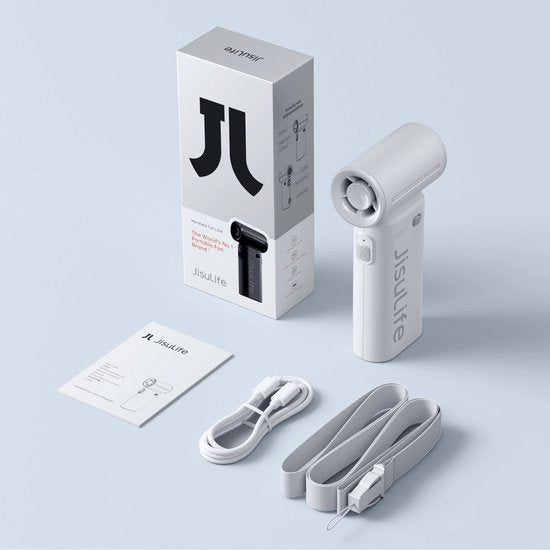 Jisulife Mini Blower : ventilateur portable USB 5000 mAh pour le bureau