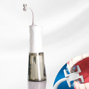 Douche buccale électrique CorpCare MiracleSmile - Embout en forme de H - Modèle sans fil - Réservoir d'eau pratique