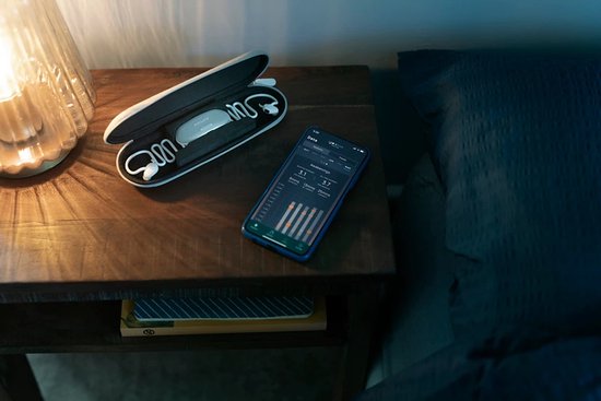 Casque de sommeil avec surveillance du sommeil Philips Kokoon - Sans fil - Bluetooth - Tour de cou - Gris