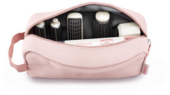 Tristar Airstyler HD-2470 – Brosse-sèche-cheveux 5-en-1 avec fonction bouclage automatique – 1 000 W – Avec 5 embouts et une housse de rangement