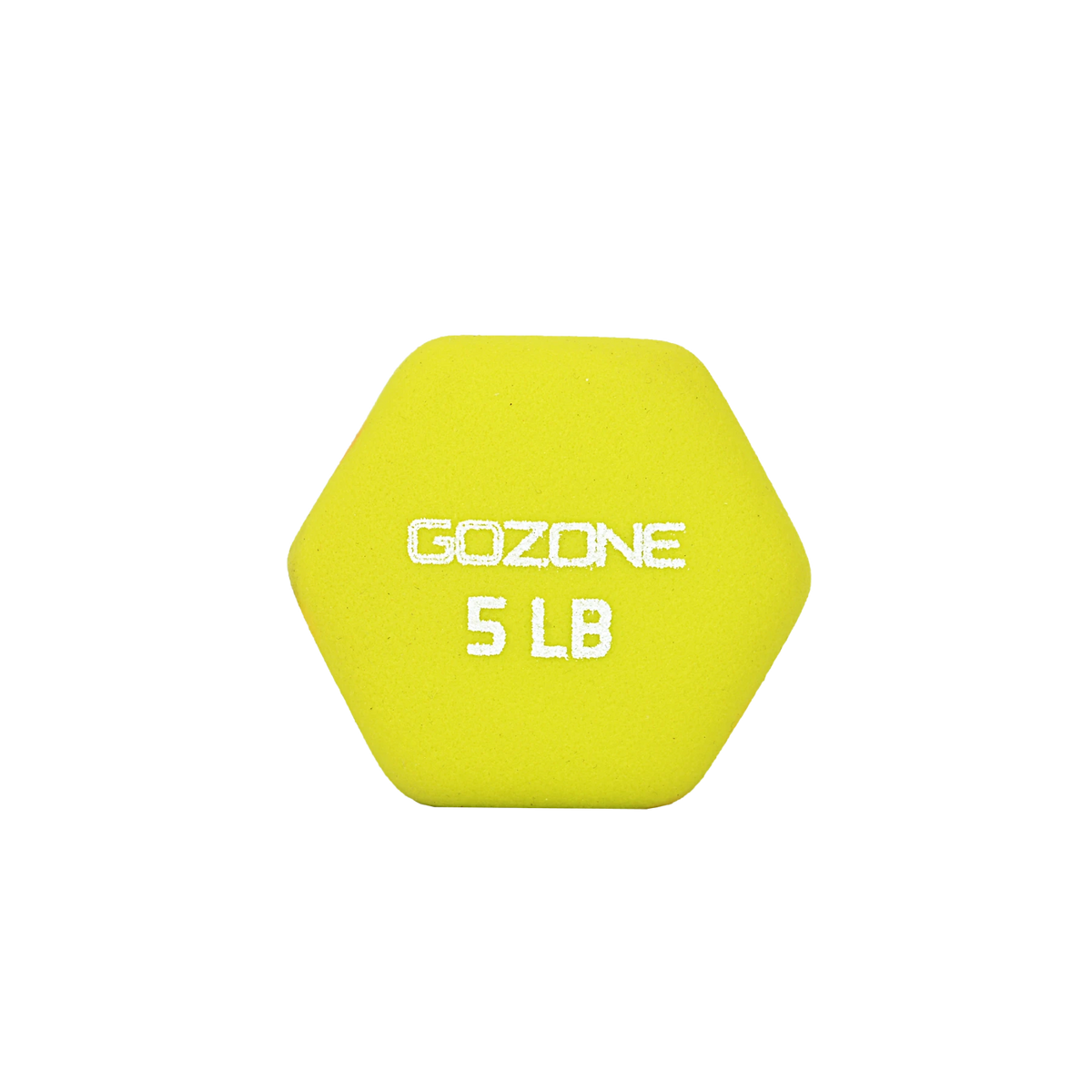 Haltères hexagonaux en néoprène de 5 lb « Basics » : haltères en néoprène pour l'entraînement et le renforcement musculaire, avec une poignée confortable