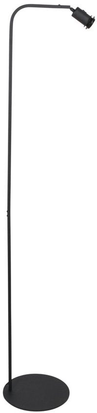 Lampadaire Stang 4738ZW en métal noir, 152 cm, luminaire moderne inclinable, Steinhauer