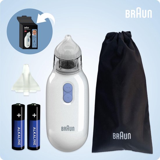 Nettoyeur de nez Braun pour bébés