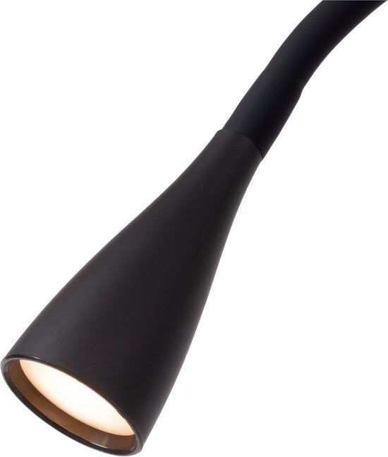 Lucide ZOZY - Lampe de lecture - LED à 3 niveaux de luminosité - 1x4 W 3000 K - Noir