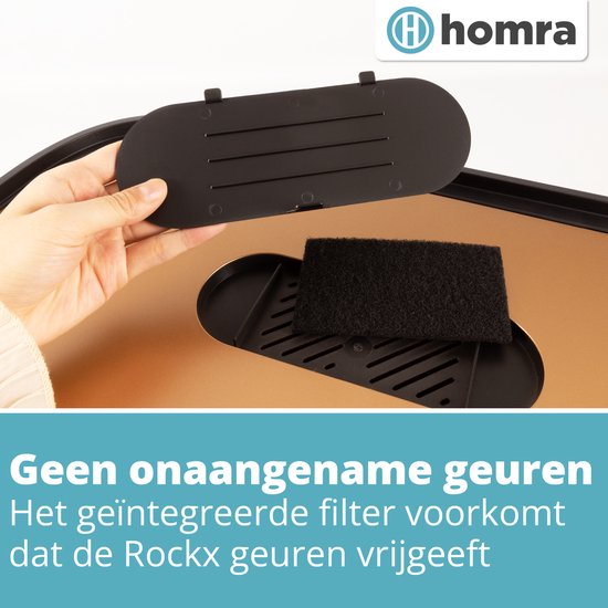 Poubelle Homra Rockx 60 litres - Poubelle à double pédale 2 x 30 L avec filtre anti-odeurs - Poubelle de tri sélectif en acier inoxydable à 2 compartiments - Poubelle de recyclage - Poubelle de cuisine - Poubelle de tri sélectif - Poubelles doubles noir e