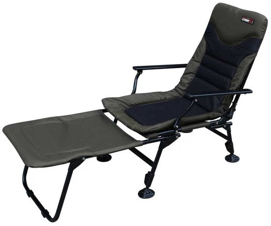 Chaise de pêche Ultimate Com4 2-en-1 - Chaise pour la pêche à la carpe