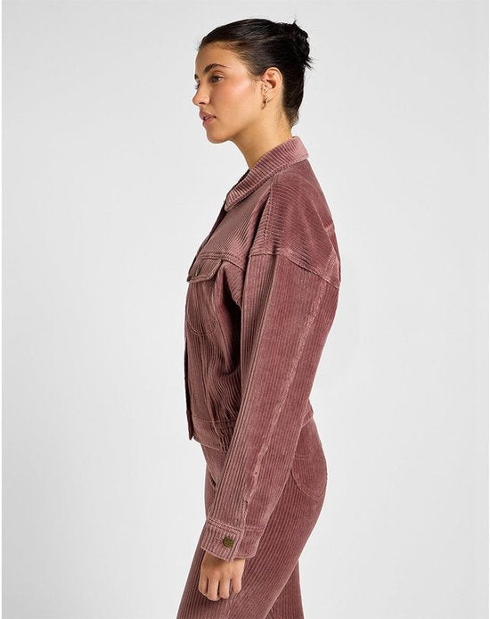 Veste Lee Batwing Rider rose, taille S, femme