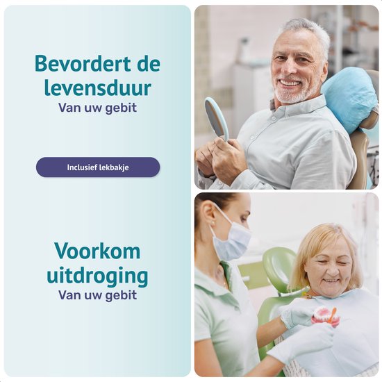 Alyze Plateau pour prothèses dentaires - Plateau pour brackets - Avec égouttoir - Pour - Appareils dentaires - Dentures - Plateau pour prothèses dentaires - Boîtier pour brackets - Plateau