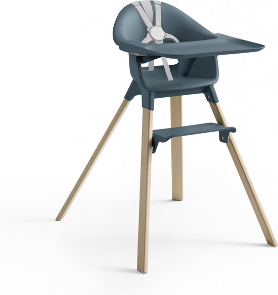 Chaise haute Stokke® Clikk™ Fjord Blue