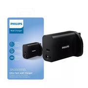 Prise 3 broches - Philips 30W - Chargeur - noir