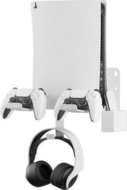 Support mural universel adapté à la console Playstation - support console de jeu universel - support mural standard pour ranger les manettes de console de jeu casque audio