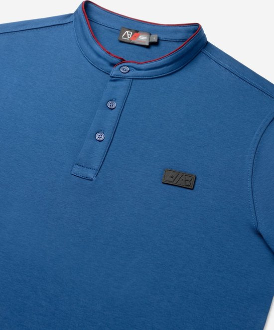 AB Lifestyle - Polo Tokyo | Navy Peony - Hommes - Taille : S