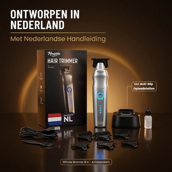 Tondeuse pour cheveux pour hommes - Kit de tondeuse pour cheveux et barbe - Tondeuse à barbe et tondeuse à cheveux - USB-C