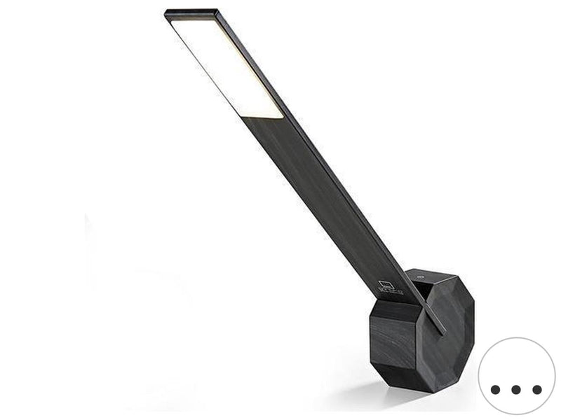 Lampe de table Ginkgo Design Octagon One - Portable - Noyer