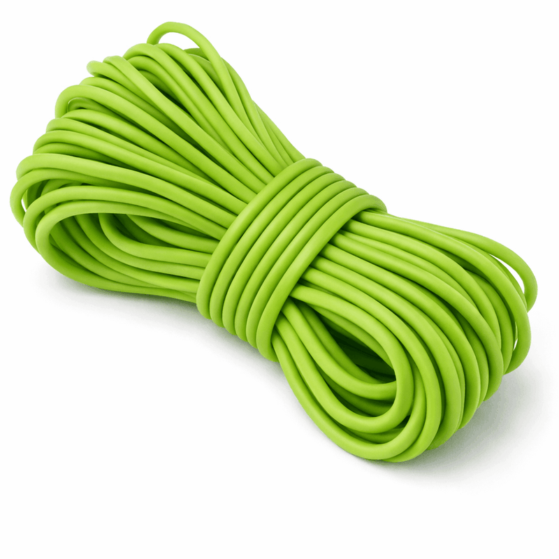 Carpshop24 Élastique pour scion de canne à pêche - 100 % latex - 12 m - 2,6 mm - Vert