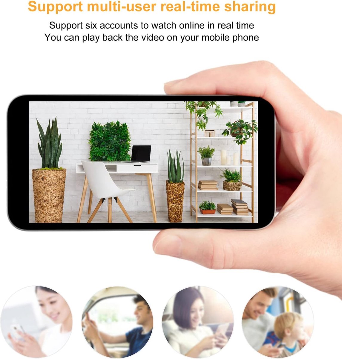 Fuegobird ZOSI C528 Caméra IP d'intérieur - avec double objectif - 6MP - Fonction interphone - Caméra de sécurité - Caméra pour animaux - Caméra pour bébés - Compatible avec WIFI 2.4G/5G - Fonctionne avec application - Blanc