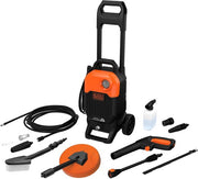 Nettoyeur haute pression B&D avec poignée réglable, 1 700 watts - 125 bars - BEPW2000KIT - Livré avec un nettoyeur de terrasse - 150 bars