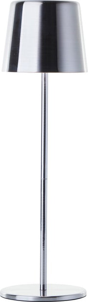 Brilliant Xaana - Lampe de table rechargeable - Intérieur et extérieur - LED 4 W 3 000 K-6 000 K - Variateur à 3 niveaux - IP44 - Argent