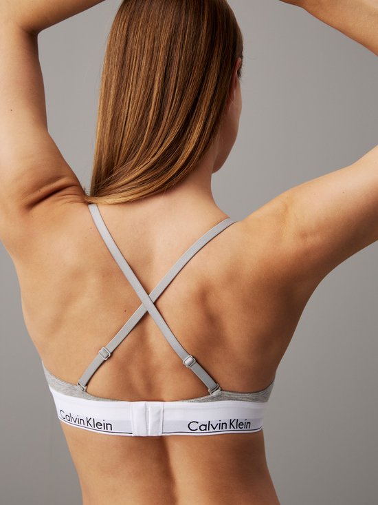 Soutien-gorge triangle Calvin Klein - Gris - Taille M