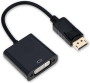 Garpex® Adaptateur Displayport vers DVI-I - DP vers DVI - Adaptateur DP vers DVI - Convertisseur Full HD 1080P