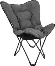 Bo-Camp - Urban Outdoor - Chaise papillon - Grainger - M - Nika - Gris