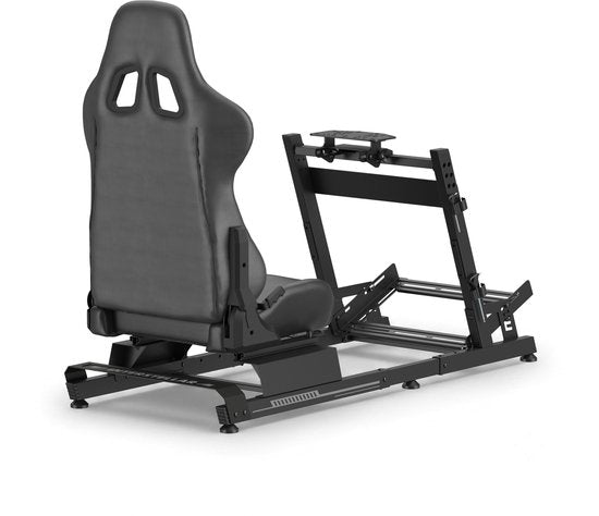 VDD Gaming sur cockpit de simulation de course – Noir sur noir - Aluminium