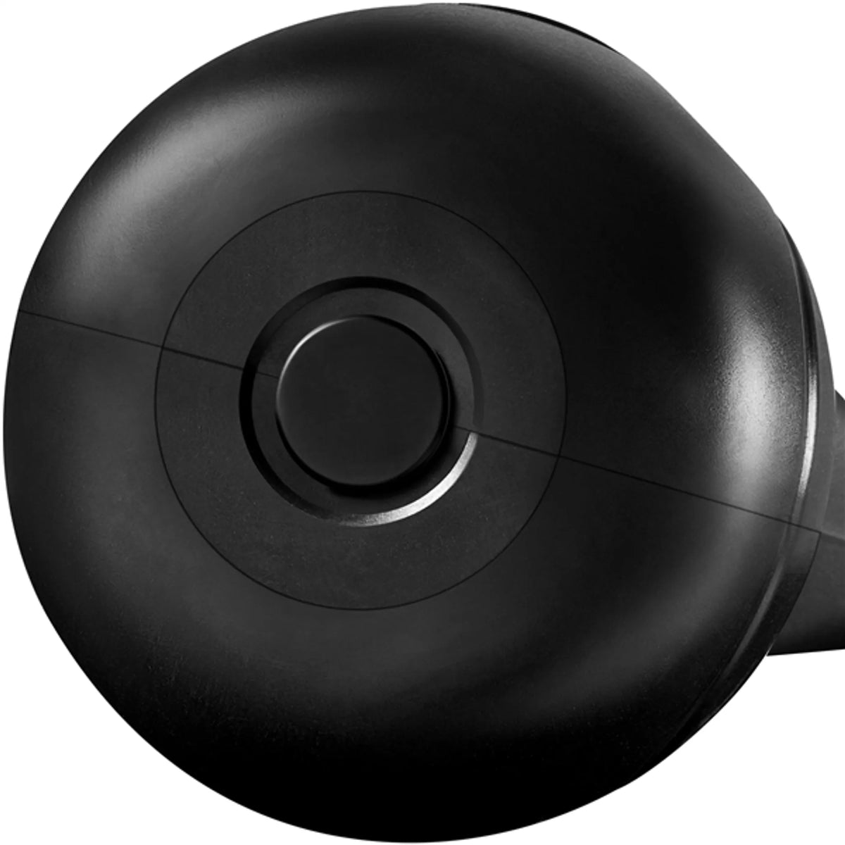 Yaheetech Kettlebell 8 kg - Poignée large, base plate et design anti-roulement - Pour la musculation et la gym à domicile - Plastique noir et béton - 22.5 x 19.5 x 26 cm