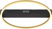 Globo - plafonnier - Gunther - noir - métal - LED - 48461-20R