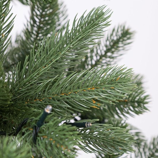 Sapin de Noël artificiel Casaria - 140cm Lumières de Noël 100 LEDS - Vert