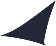 Perel Toile d'ombrage, perméable à l'eau, perméable à l'air, 5 x 5 x 5 m, 180 g/m², HDPE, triangle, gris foncé