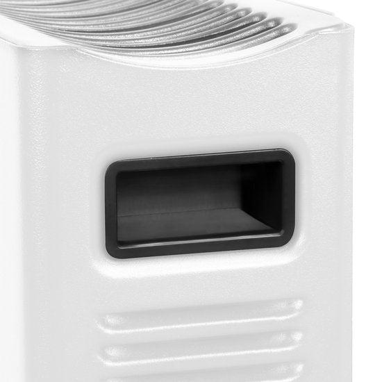 VONROC Chauffage électrique - Convecteur avec ventilateur de radiateur intégré - 2 réglages : 1250W/2000W - Thermostat réglable - Chauffe les pièces jusqu'à 24m2 - Design moderne - Blanc