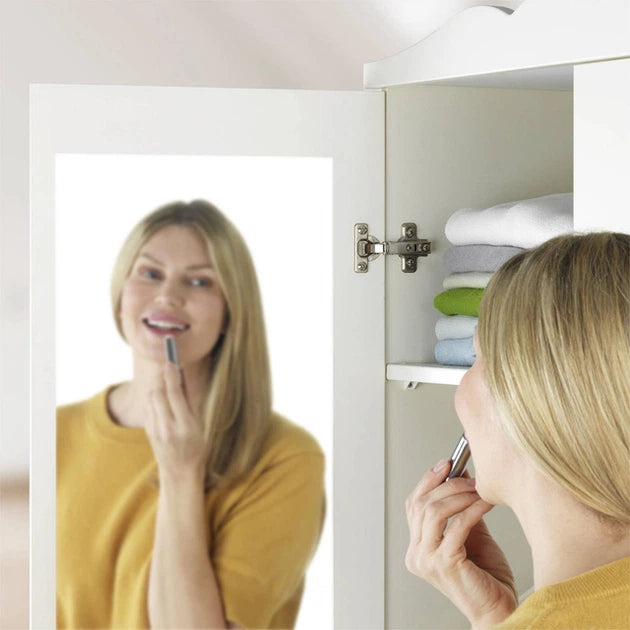 Film miroir autocollant Maximex 50 x 58 cm – Argent – Miroir décoratif