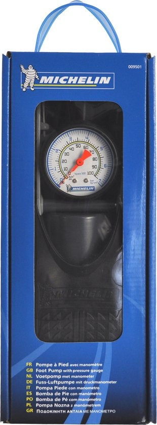 Michelin Voetpomp met Manometer - 7 bar