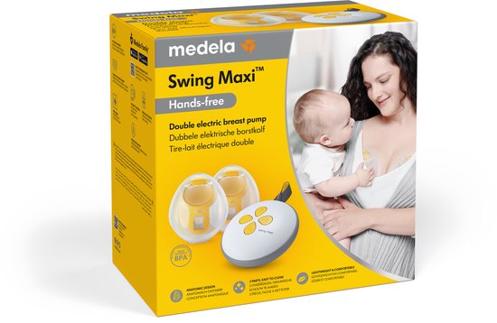 Medela Swing Maxi™ - Tire-lait mains libres - Tire-lait électrique double - Confortable et efficace